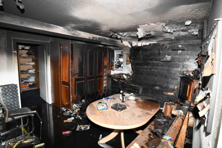 Altstätten SG - Einfamilienhaus in Brand geraten