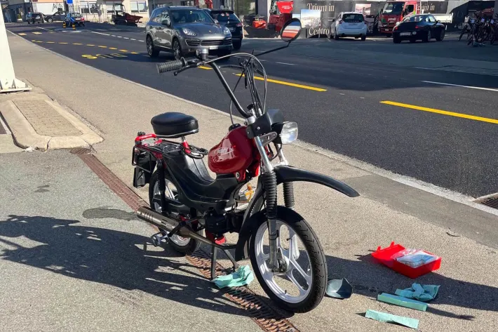 Gossau SG – Während eines Abbiegemanövers verunfallt