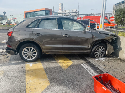 Stadt St.Gallen SG: Verkehrsunfall mit drei involvierten Fahrzeugen