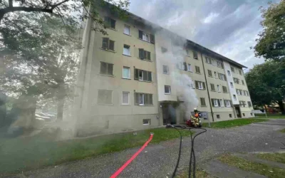 Oensingen SO – Erheblicher Sachschaden nach Brand im Keller