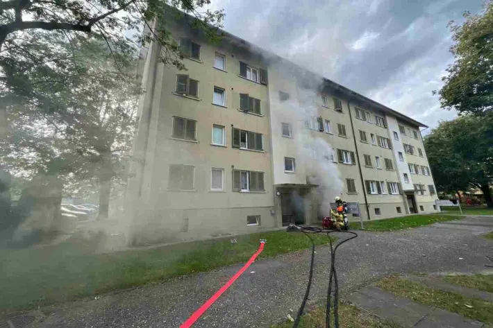 Oensingen SO - Erheblicher Sachschaden nach Brand im Keller Oensingen SO - Erheblicher Sachschaden nach Brand im Keller