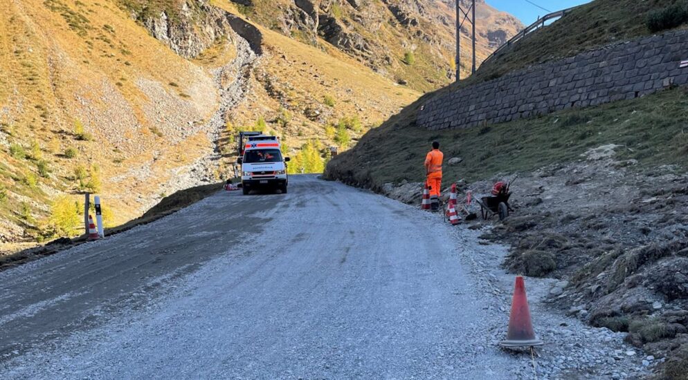 Sta. Maria Val Müstair GR – Motorradfahrer (66) nach Sturz verletzt