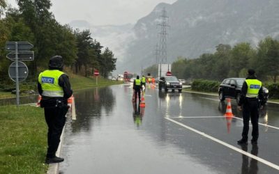 St-Maurice VS –  „Stop-Aktion“ zur Bekämpfung der Kriminalität