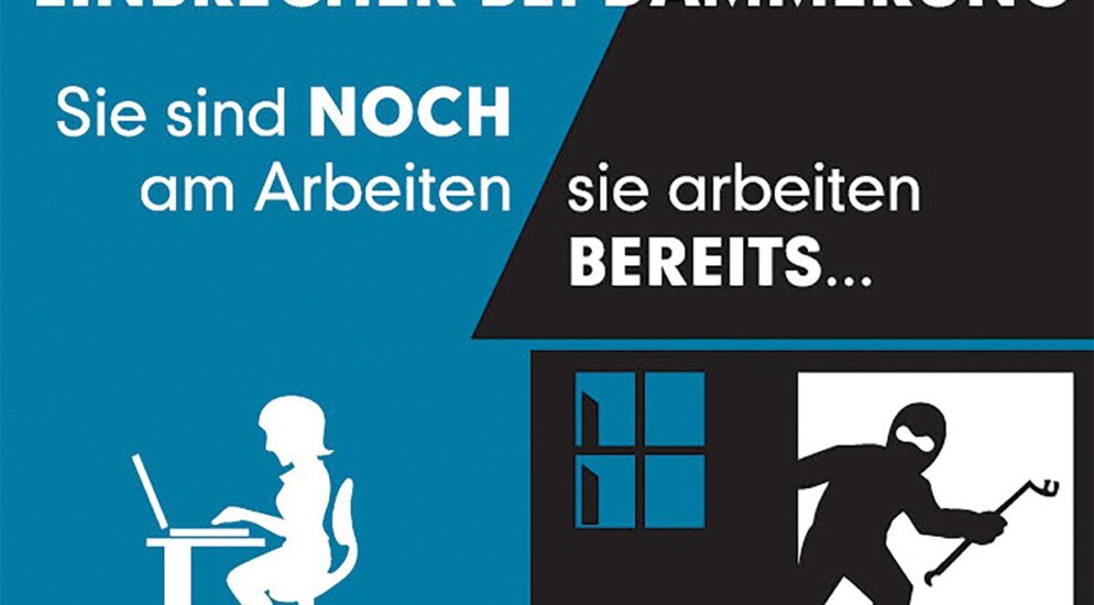 Kanton Wallis – Herbstzeit ist Einbruchzeit – Schützen wir uns!