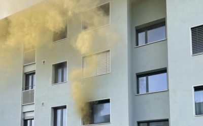 Stadt Winterthur ZH – Brand in Mehrfamilienhaus ausgebrochen