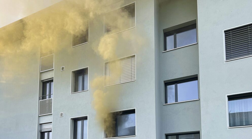 Stadt Winterthur ZH – Brand in Mehrfamilienhaus ausgebrochen