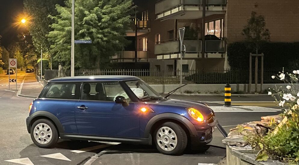 Arbon TG – Mit Mauer kollidiert