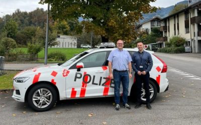 Kapo Obwalden – Florian Podolski von der Polizei Brandenburg (D) zu Besuch