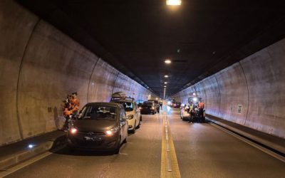 Grellingen BL – Mehrere Auffahrkollisionen im Eggfluhtunnel