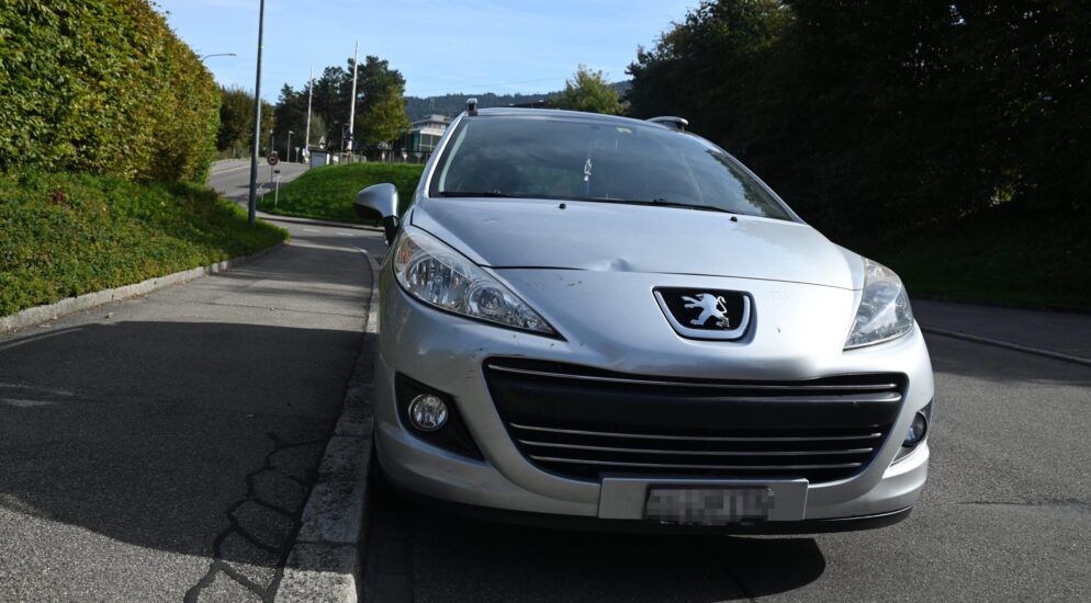 Goldach SG – 81-jähriger Velofahrer nach Kollision mit Auto verletzt