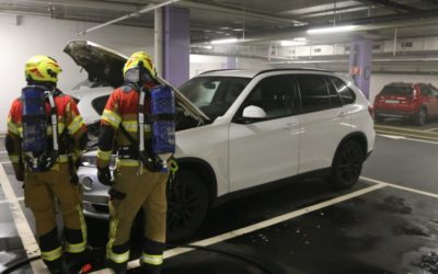Stadt Zug ZG – Brand in Tiefgarage