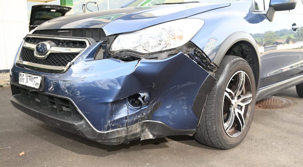 Nesslau SG – Unfall zwischen Auto und dreirädrigem Motorrad – eine Verletzte