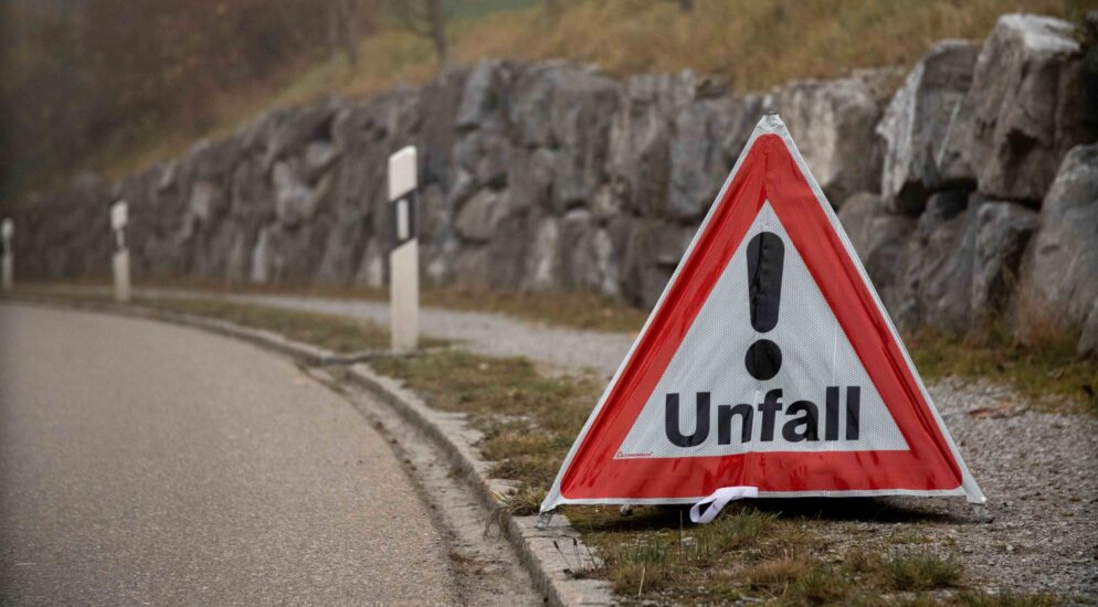 Untereggen SG – Frontalkollision zwischen zwei Motorrädern – zwei Verletzte