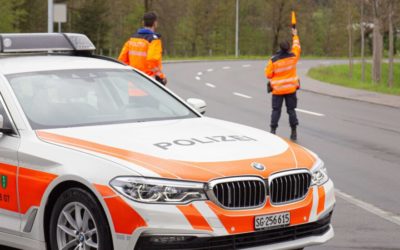 Kanton SG – Neun Verkehrsteilnehmende aus dem Verkehr gezogen