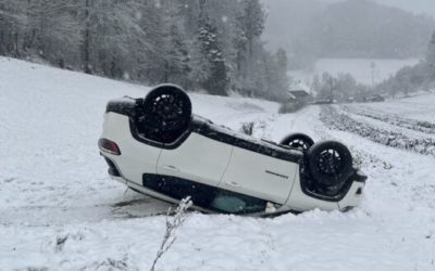 Kanton Aargau – Wintereinbruch führt zu mehreren Verkehrsunfällen