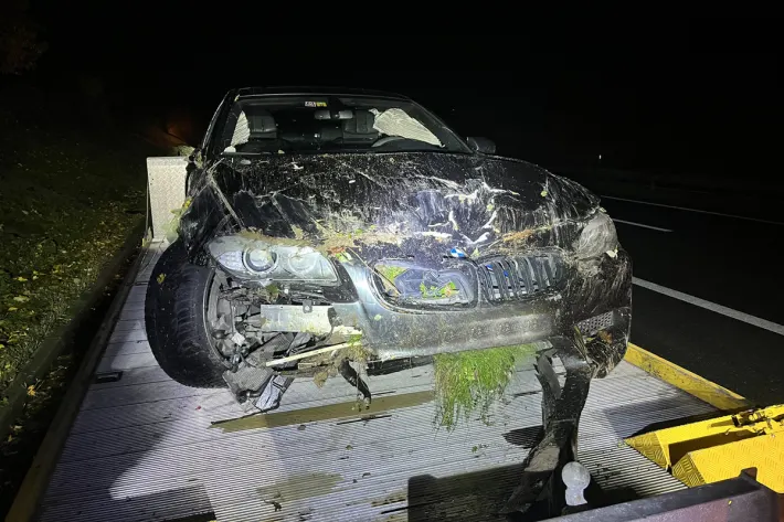 Emmenbrücke LU / A2 – BMW-Fahrer verlor die Herrschaft über sein Fahrzeug