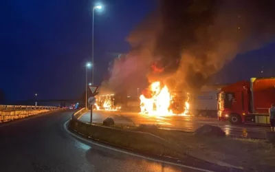 Pratteln BL – Lastwagenbrand auf starken Alkoholkonsum zurückzuführen