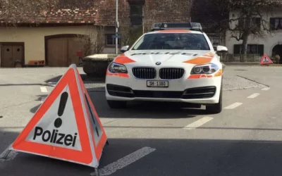 Stadt Schaffhausen – Buschauffeur vollzieht Vollbremsung – zwei Personen verletzt