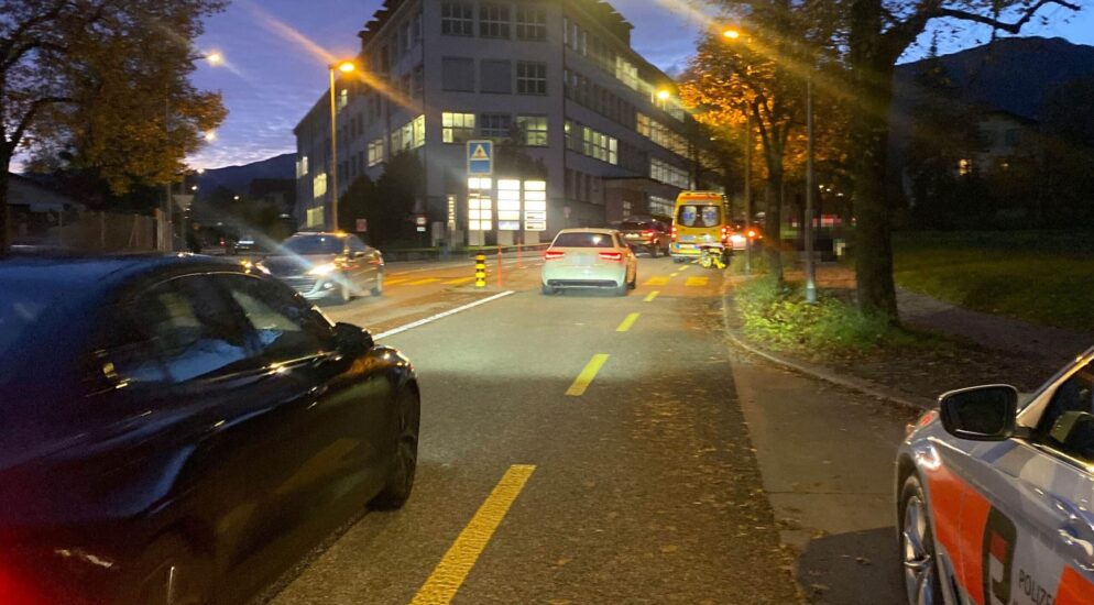 Stadt Solothurn SO – Fussgängerin (50) frontal von Motorrad erfasst