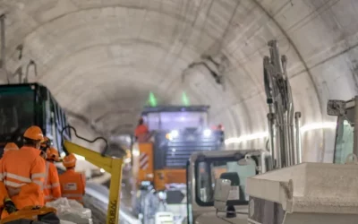 Kantone UR / TI / GR: Bauarbeiten im Gotthard-Basistunnel verlaufen nach Plan