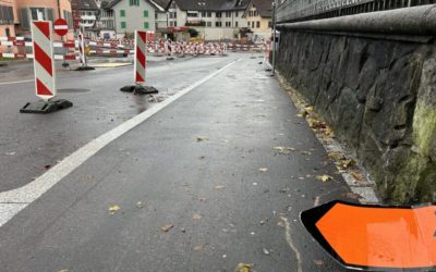 Eschenbach SG – Auf Flucht verunfallt