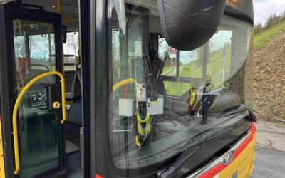 Goldach SG – Jogger (50) nach Kollision mit Postauto verletzt