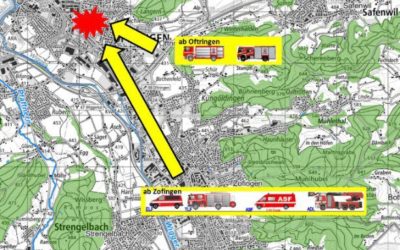 Zusammenschluss der Feuerwehr Oftringen und der Stützpunktfeuerwehr Zofingen