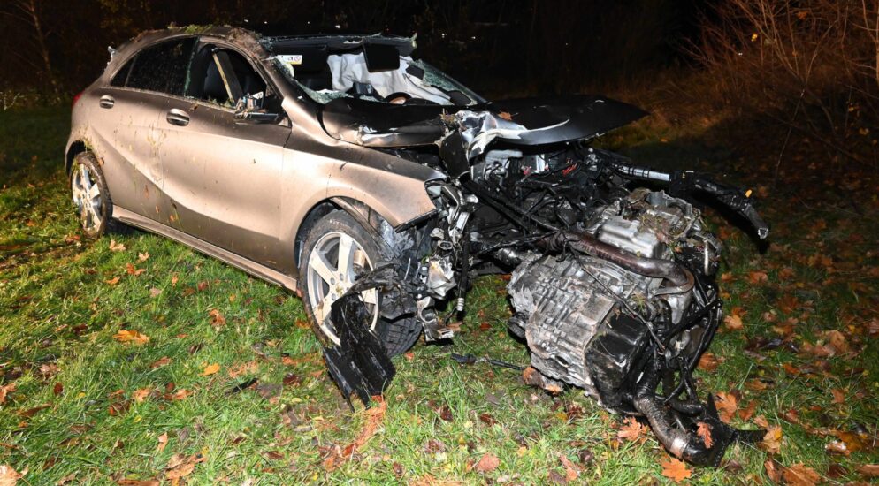 Schänis SG: Nach Unfall weitergefahren – Rega und mehrere Patrouillen im Einsatz