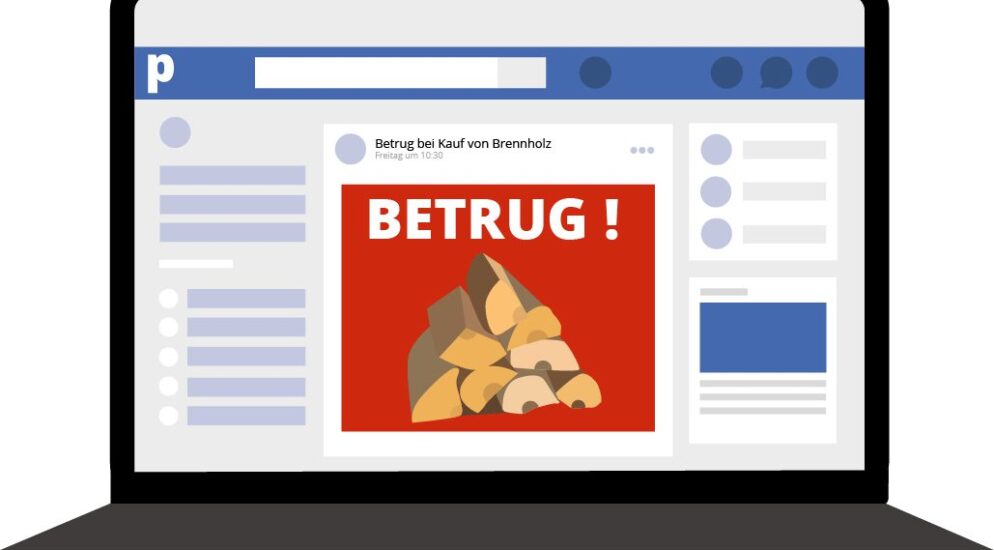 Kanton Wallis – Vorsicht beim Online-Verkauf von Holz und Pellets