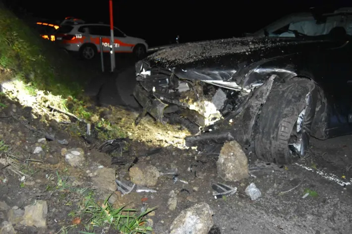 Urnäsch AR – Schwerer Unfall auf der Schwägalpstrasse