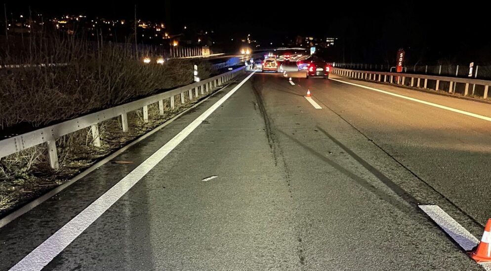 Zizers GR / A13 – Auffahrkollision auf der Autobahn – Zeugenaufruf