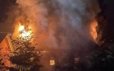 Rikon im Tösstal ZH – Brand eines kleinen Chalets
