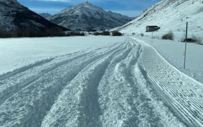 Andermatt UR – Fahrzeug hinterlässt Spuren auf Langlaufloipe und Winterwanderweg