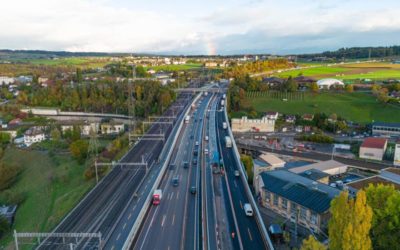 A1 / Bern BE – Ende Bausaison 2023 der Sanierung der Worblentalbrücken