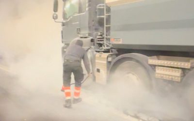 Hergiswil NW – Lastwagenbrand im Lopper – Tunnel blieb knapp 4 ½ Stunden gesperrt