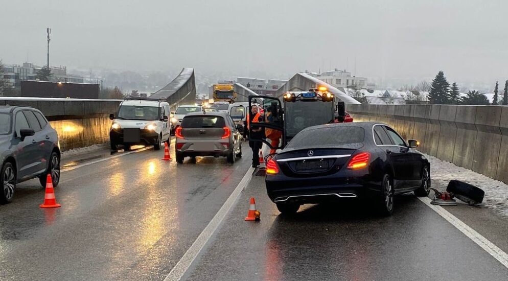 Stadt Solothurn SO – Crash zwischen zwei Autos