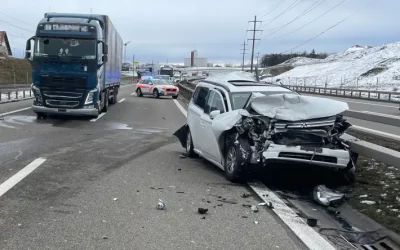 Sirnach TG – A1 nach Unfall gesperrt