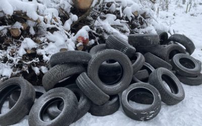 Schongau LU – Unbekannte entsorgen 35 gebrauchte Autopneus im Wald