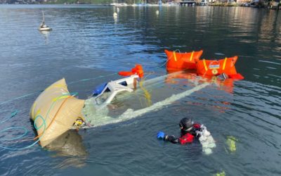 Arth SZ – Gesunkenes Boot geborgen