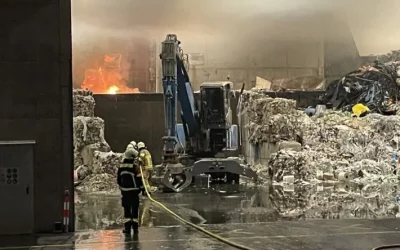 Siggenthal Station AG – Brand in einer Schredderanlage