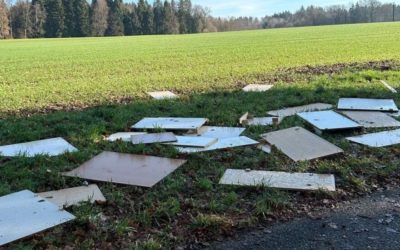 Recherswil SO – Mobiliar in Feld und Wald entsorgt – Polizei sucht Zeugen
