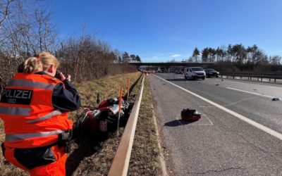 A15 / Wangen bei Dübendorf ZH – Töfffahrer bei Verkehrsunfall verletzt