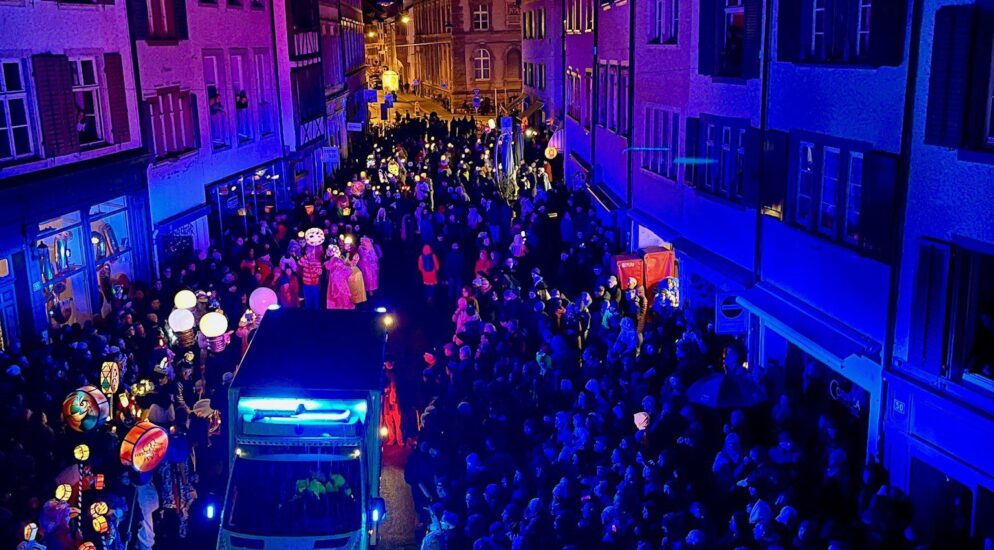 Stadt Basel BS: Morgestraich 2024 Stadt Basel BS: Morgestraich 2024