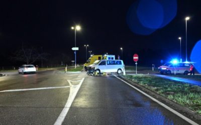 Mörschwil SG – 16-jähriger Motorradfahrer nach Zusammenstoss mit Auto verletzt