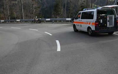 Mühlrüti SG – Kollision zwischen zwei Motorräder – beide verletzt