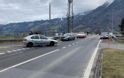 Bilten GL – Kollision zwischen zwei Autos
