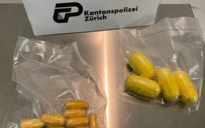Flughafen Zürich – Zwei Kokainkuriere (Brasilianer, 26, 27) verhaftet
