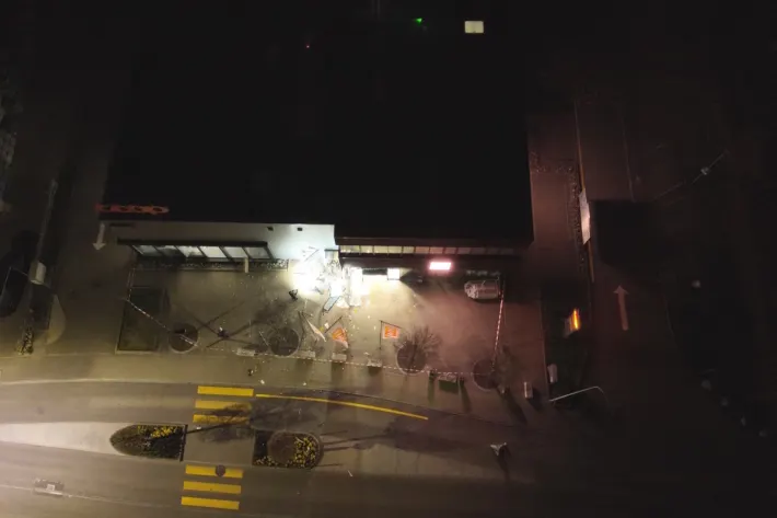 Zuzwil SG – Geldautomat wurde gesprengt