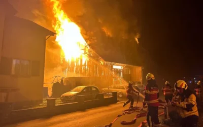 Diepoldsau SG – Mit Sprung aus dem Fenster vor Flammen gerettet