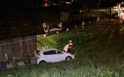 Trimbach SO – Selbstunfall unter Alkohol endet in Hauswand – Lenker leicht verletzt